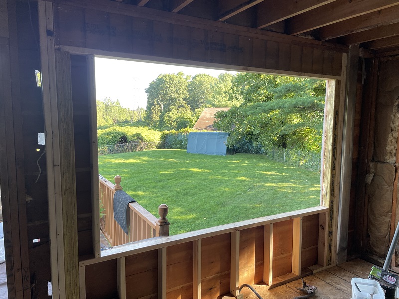 Almost ready for window installation